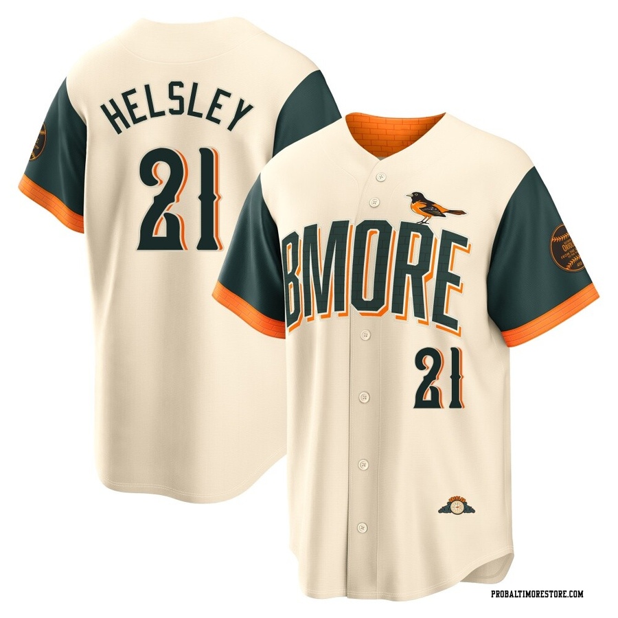 Cream Limited Ryan Helsley Youth Baltimore Orioles 2026 City Connect Stadium Jersey