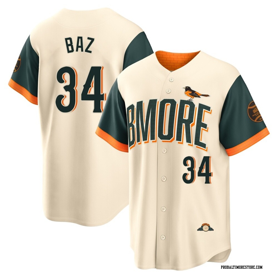 Cream Limited Shane Baz Men's Baltimore Orioles 2026 City Connect Stadium Jersey