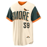Cream Limited Zac Lowther Youth Baltimore Orioles 2026 City Connect Stadium Jersey