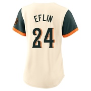 Cream Limited Zach Eflin Women's Baltimore Orioles 2026 City Connect Stadium Jersey