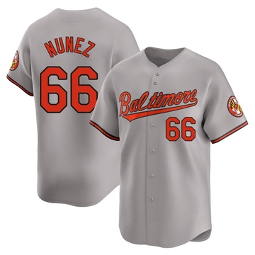 Gray Limited Anthony Nunez Youth Baltimore Orioles Road Jersey