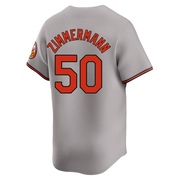Gray Limited Bruce Zimmermann Youth Baltimore Orioles Road Jersey