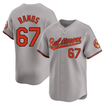 Gray Limited Bryan Ramos Youth Baltimore Orioles Road Jersey