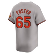 Gray Limited Cameron Foster Youth Baltimore Orioles Road Jersey