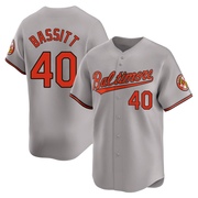 Gray Limited Chris Bassitt Men's Baltimore Orioles Road Jersey