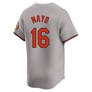 Gray Limited Coby Mayo Men's Baltimore Orioles Road Jersey