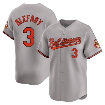 Gray Limited Curt Blefary Men's Baltimore Orioles Road Jersey