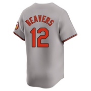 Gray Limited Dylan Beavers Youth Baltimore Orioles Road Jersey