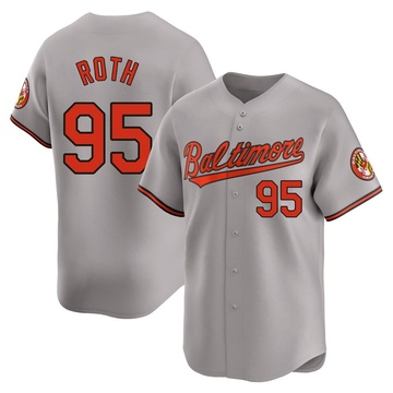 Gray Limited Houston Roth Youth Baltimore Orioles Road Jersey