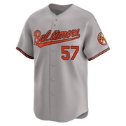 Gray Limited Jackson Kowar Men's Baltimore Orioles Road Jersey