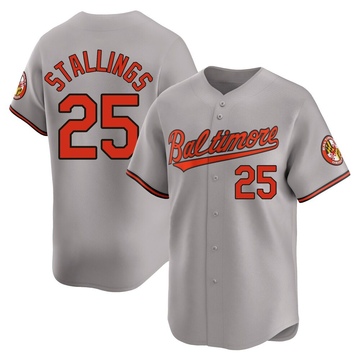 Gray Limited Jacob Stallings Youth Baltimore Orioles Road Jersey