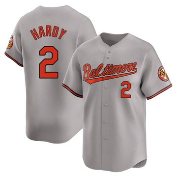 Gray Limited J.J. Hardy Men's Baltimore Orioles Road Jersey