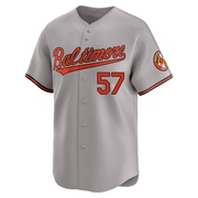 Gray Limited Kade Strowd Men's Baltimore Orioles Road Jersey
