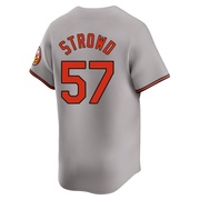 Gray Limited Kade Strowd Men's Baltimore Orioles Road Jersey