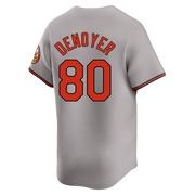 Gray Limited Noah Denoyer Men's Baltimore Orioles Road Jersey
