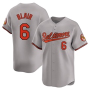 Gray Limited Paul Blair Youth Baltimore Orioles Road Jersey