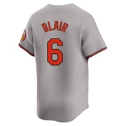 Gray Limited Paul Blair Youth Baltimore Orioles Road Jersey