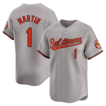 Gray Limited Richie Martin Men's Baltimore Orioles Road Jersey