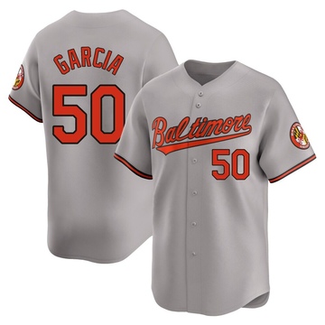 Gray Limited Rico Garcia Youth Baltimore Orioles Road Jersey