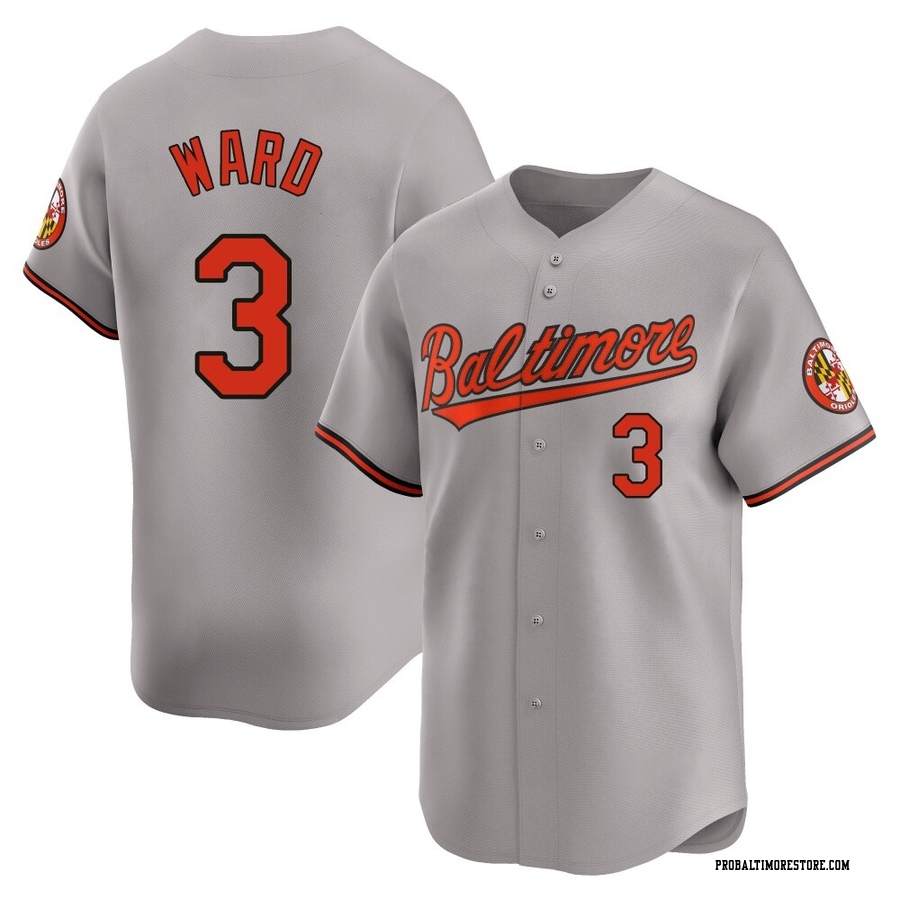 Gray Limited Taylor Ward Men's Baltimore Orioles Road Jersey
