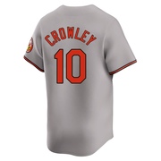 Gray Limited Terry Crowley Men's Baltimore Orioles Road Jersey