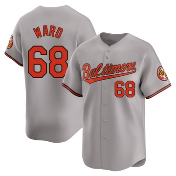 Gray Limited Thaddeus Ward Men's Baltimore Orioles Road Jersey