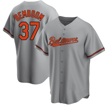Gray Replica Anthony Bemboom Youth Baltimore Orioles Road Jersey