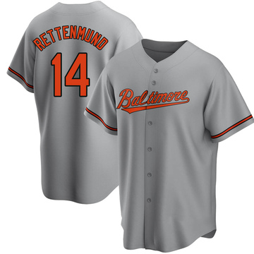 Gray Replica Merv Rettenmund Men's Baltimore Orioles Road Jersey