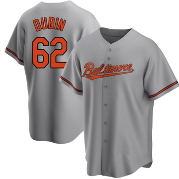 Gray Replica Shawn Dubin Youth Baltimore Orioles Road Jersey