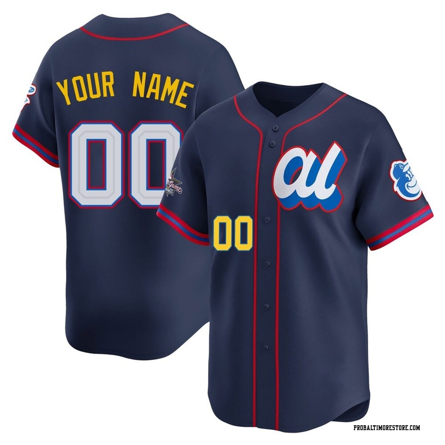 Navy Limited Custom Youth Baltimore Orioles American League 2025 All-Star Edition Jersey