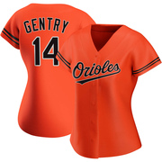 Orange Authentic Craig Gentry Women's Baltimore Orioles Alternate Jersey
