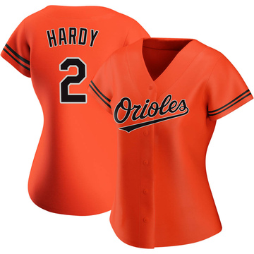 Orange Authentic J.J. Hardy Women's Baltimore Orioles Alternate Jersey