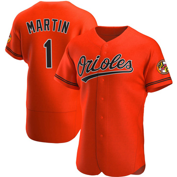Orange Authentic Richie Martin Men's Baltimore Orioles Alternate Jersey