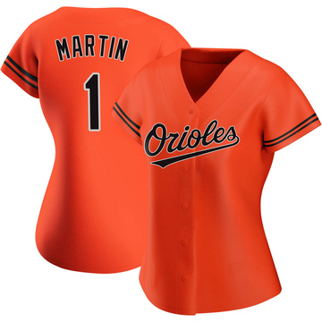 Orange Authentic Richie Martin Women's Baltimore Orioles Alternate Jersey