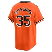 Orange Limited Adley Rutschman Youth Baltimore Orioles Cooperstown Collection Jersey
