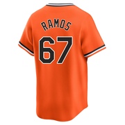 Orange Limited Bryan Ramos Youth Baltimore Orioles Cooperstown Collection Jersey