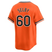 Orange Limited Colin Selby Youth Baltimore Orioles Cooperstown Collection Jersey