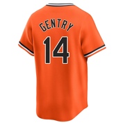 Orange Limited Craig Gentry Men's Baltimore Orioles Cooperstown Collection Jersey