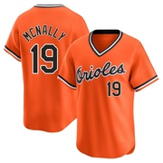 Orange Limited Dave Mcnally Youth Baltimore Orioles Cooperstown Collection Jersey