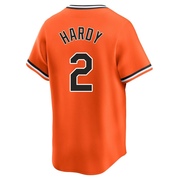 Orange Limited J.J. Hardy Youth Baltimore Orioles Cooperstown Collection Jersey