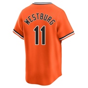 Orange Limited Jordan Westburg Youth Baltimore Orioles Cooperstown Collection Jersey
