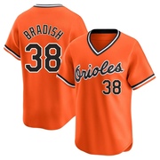 Orange Limited Kyle Bradish Men's Baltimore Orioles Cooperstown Collection Jersey