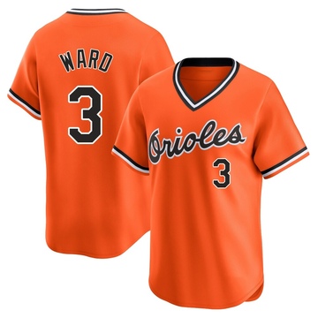 Orange Limited Taylor Ward Men's Baltimore Orioles Cooperstown Collection Jersey