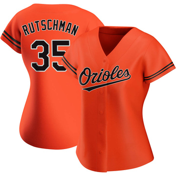 Orange Replica Adley Rutschman Women's Baltimore Orioles Alternate Jersey
