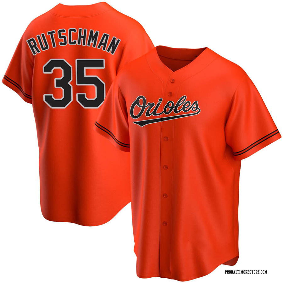 Orange Replica Adley Rutschman Youth Baltimore Orioles Alternate Jersey