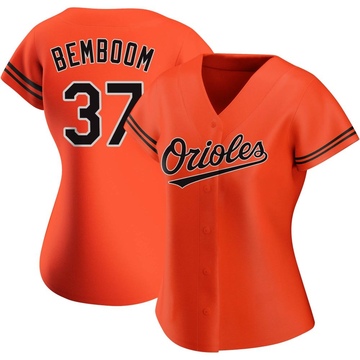 Orange Replica Anthony Bemboom Women's Baltimore Orioles Alternate Jersey