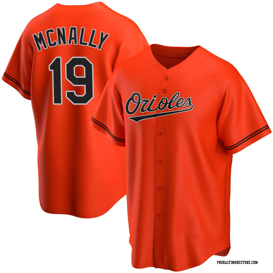 Orange Replica Dave Mcnally Youth Baltimore Orioles Alternate Jersey