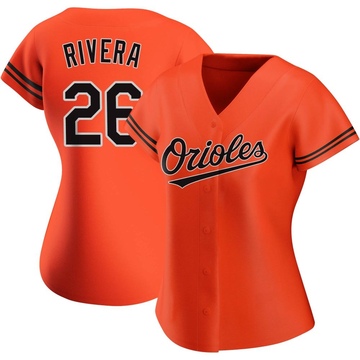 Orange Replica Emmanuel Rivera Women's Baltimore Orioles Alternate Jersey