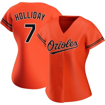 Orange Replica Jackson Holliday Women's Baltimore Orioles Alternate Jersey