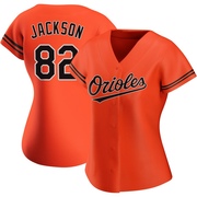Orange Replica Jeremiah Jackson Women's Baltimore Orioles Alternate Jersey